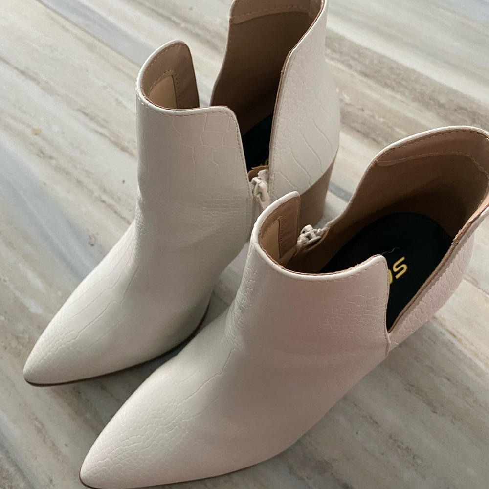 White Booties - Picture 2 of 5